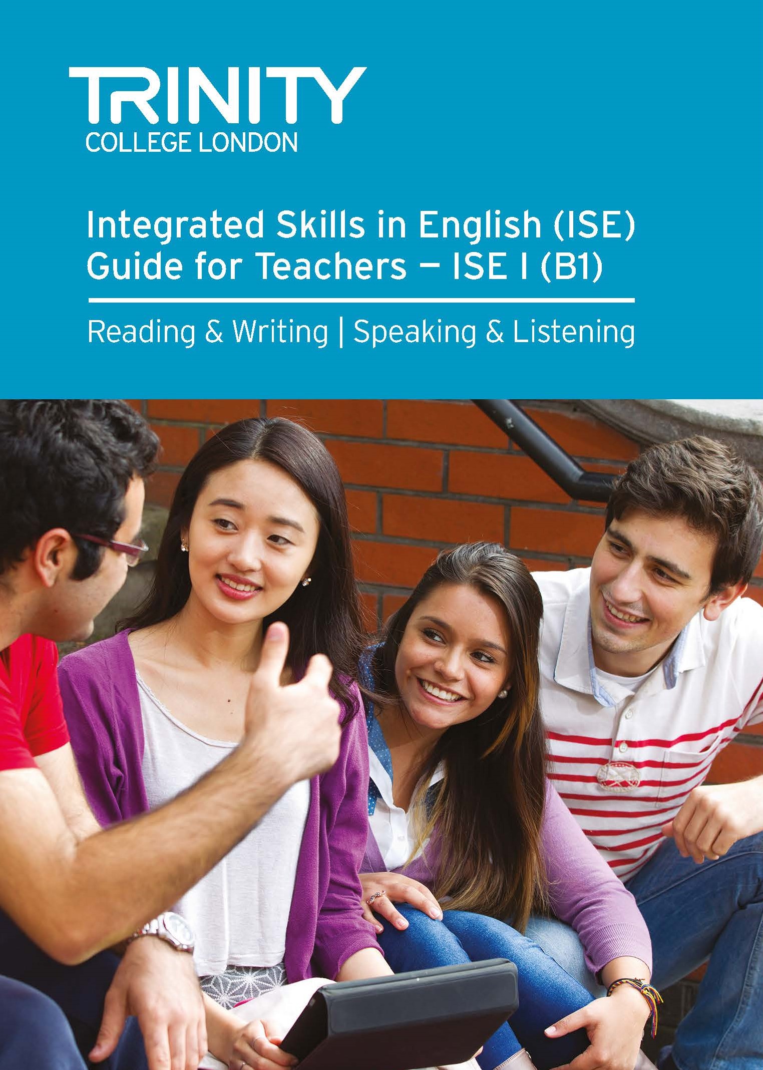 The front cover of the ISE I Guide for Teachers
