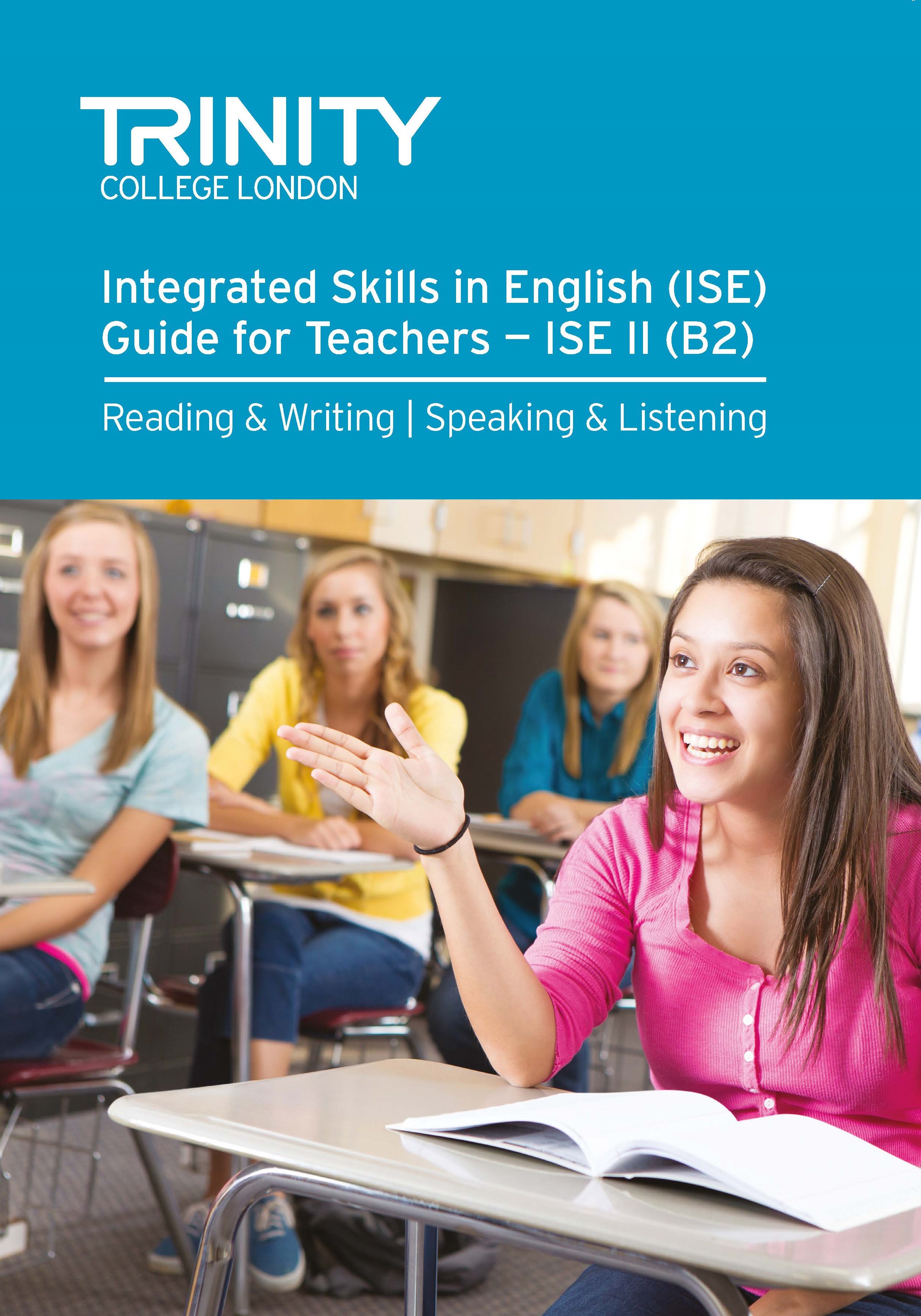 The front cover of the ISE II Guide for Teachers